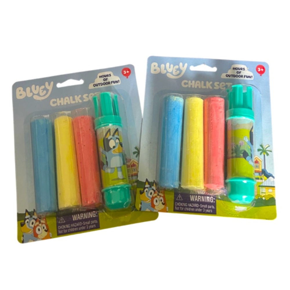Bluey Chalk Set | 2 Sets | New